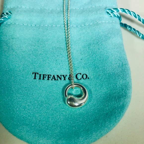 Tiffany & Co. Jewelry - Tiffany &co Signed eternal circle pendant